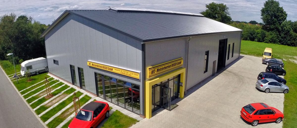 Werkstattgebäude KFZ-Meisterbetrieb Rieger in Metjendorf